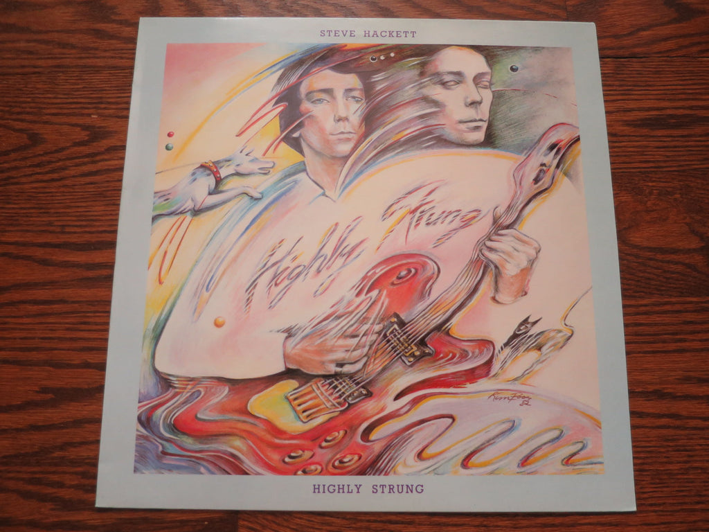 Steve Hackett - Highly Strung - LP UK Vinyl Album Record Cover