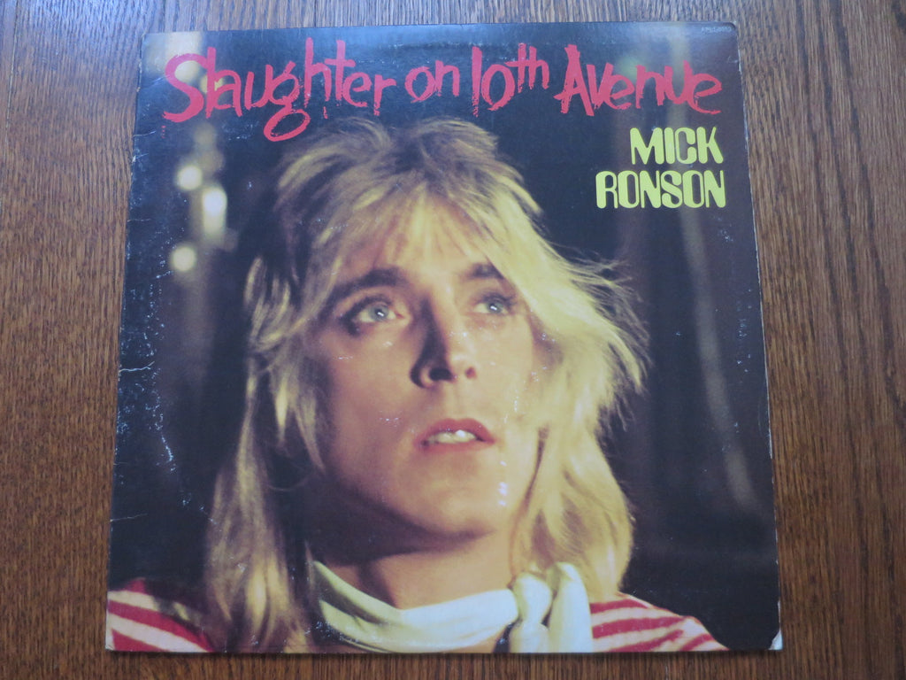 Mick Ronson - Slaughter On 10th Avenue - LP UK Vinyl Album Record Cover