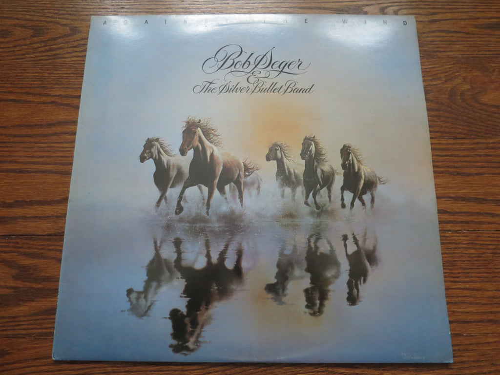 Bob Seger & The Silver Bullet Band - Against The Wind - LP UK Vinyl Album Record Cover