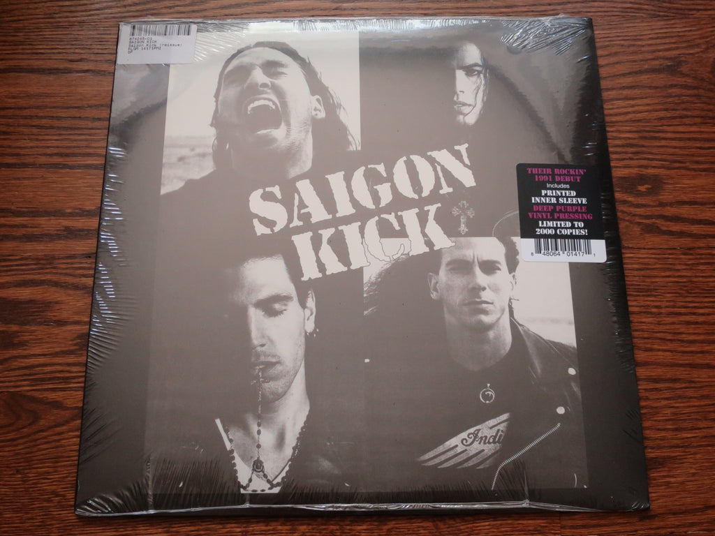 Saigon Kick - Saigon Kick (purple vinyl) - LP UK Vinyl Album Record Cover