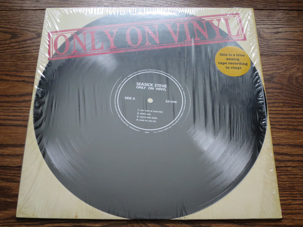 Seasick Steve - Only On Vinyl - LP UK Vinyl Album Record Cover