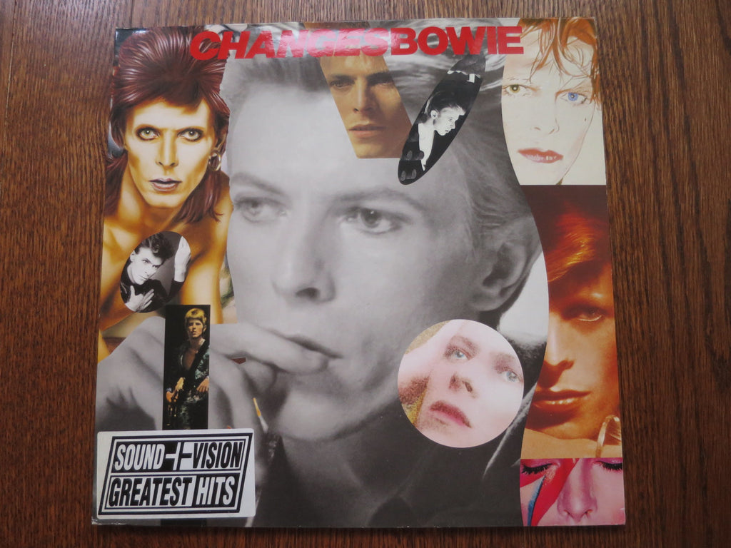 David Bowie - ChangesBowie 3three - LP UK Vinyl Album Record Cover