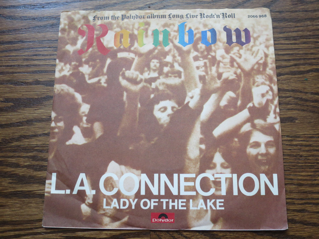 Rainbow - L.A. Connection 7" signed by Cozy Powell 2two - LP UK Vinyl Album Record Cover