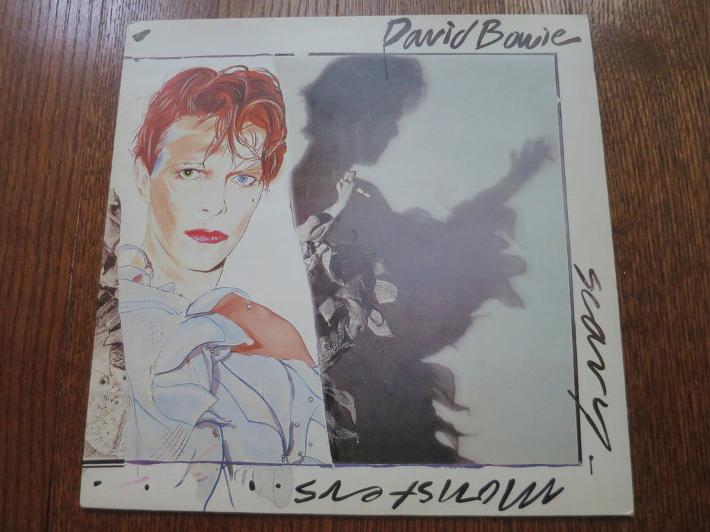 David Bowie - Scary Monsters - LP UK Vinyl Album Record Cover