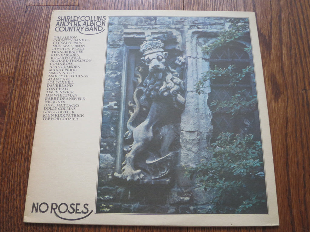 Shirley Collins & Albion Country Band - No Roses - LP UK Vinyl Album Record Cover