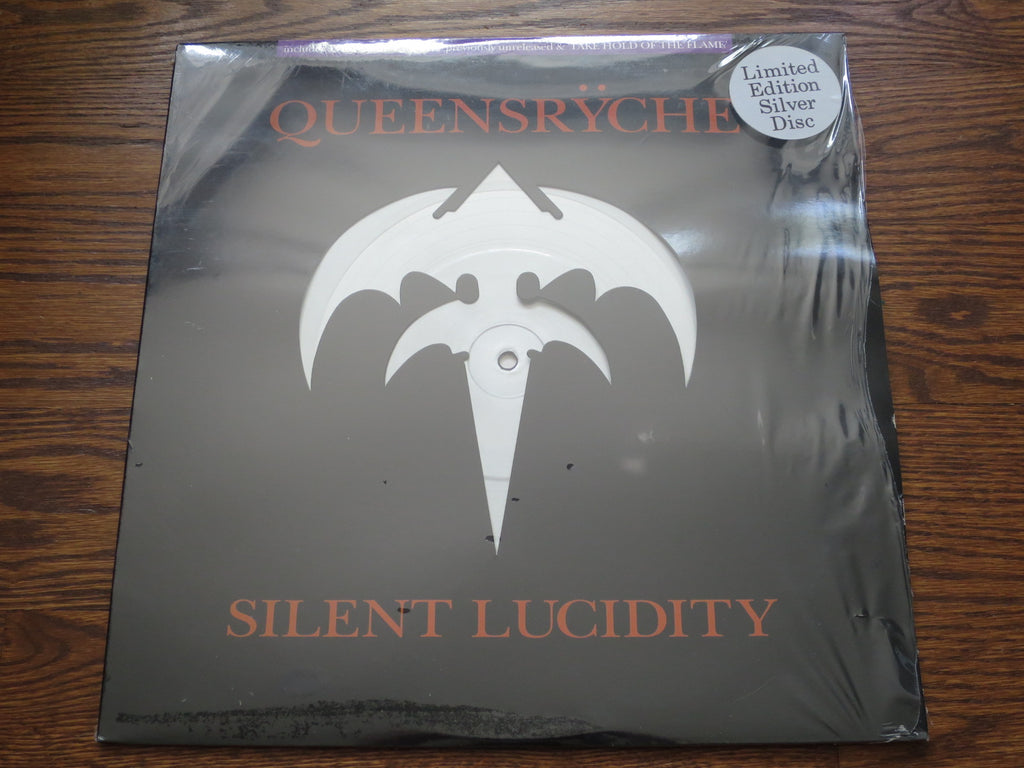 Queensrÿche - Silent Lucidity silver 12" - LP UK Vinyl Album Record Cover