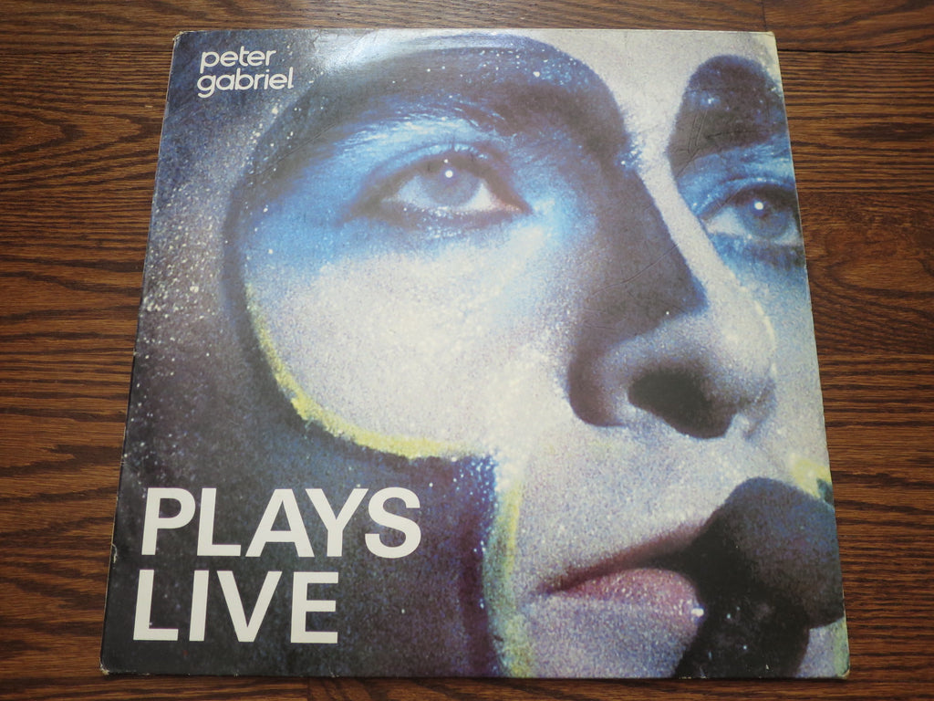 Peter Gabriel - Plays Live 2two - LP UK Vinyl Album Record Cover