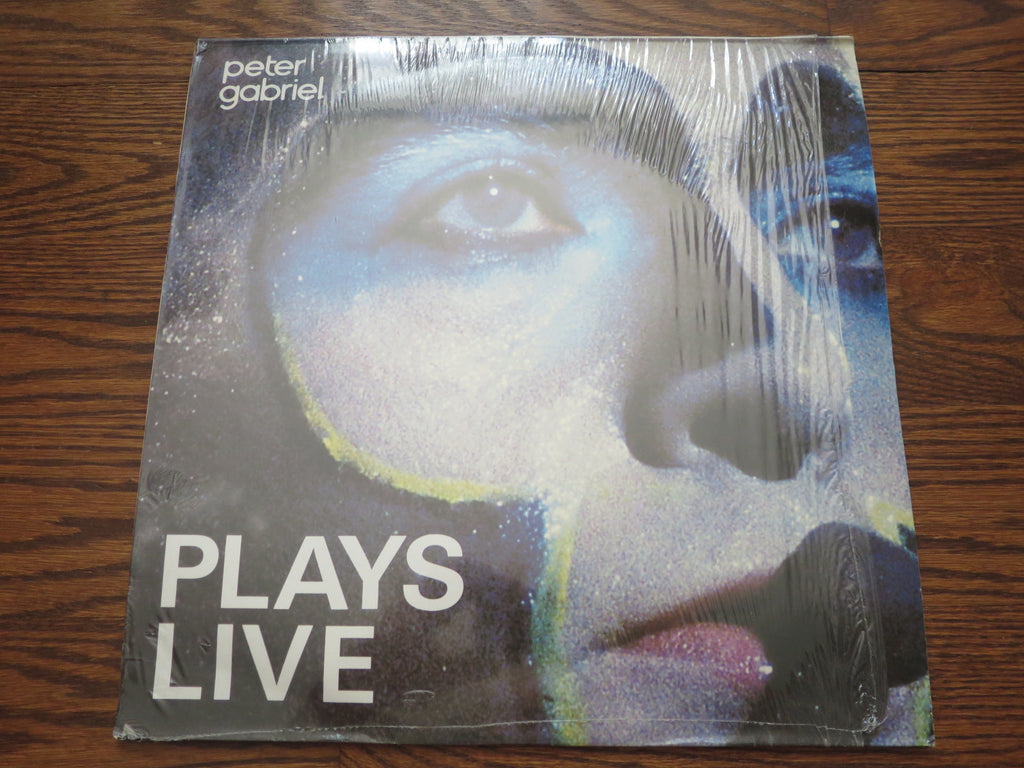 Peter Gabriel - Plays Live - LP UK Vinyl Album Record Cover
