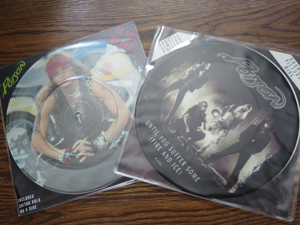 Poison - Six UK 7" singles - LP UK Vinyl Album Record Cover