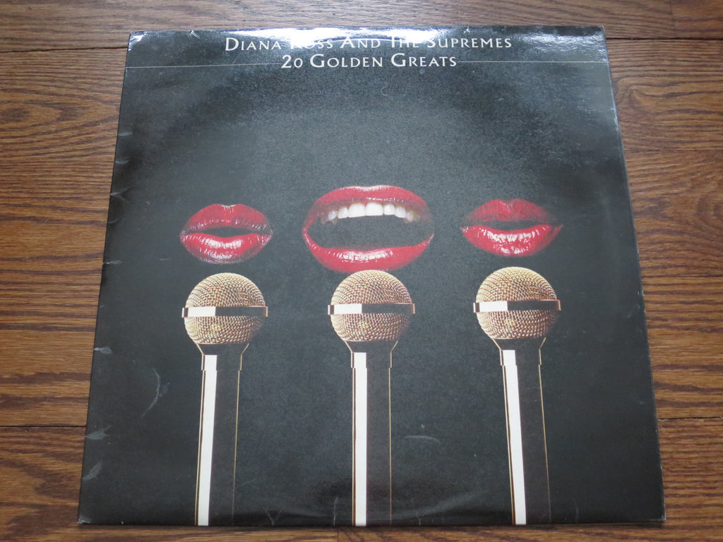 Diana Ross And The Supremes - 20 Golden Greats - LP UK Vinyl Album Record Cover