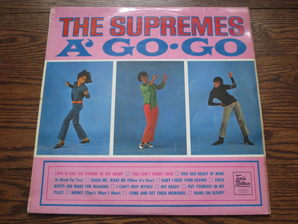 The Supremes - The Supremes A' Go-Go - LP UK Vinyl Album Record Cover