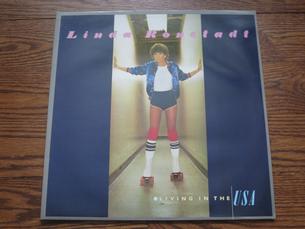 Linda Ronstadt - Living In The USA (red vinyl) - LP UK Vinyl Album Record Cover