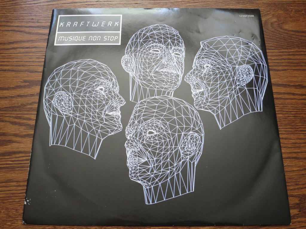 Kraftwerk - Musique Non Stop 12" - LP UK Vinyl Album Record Cover