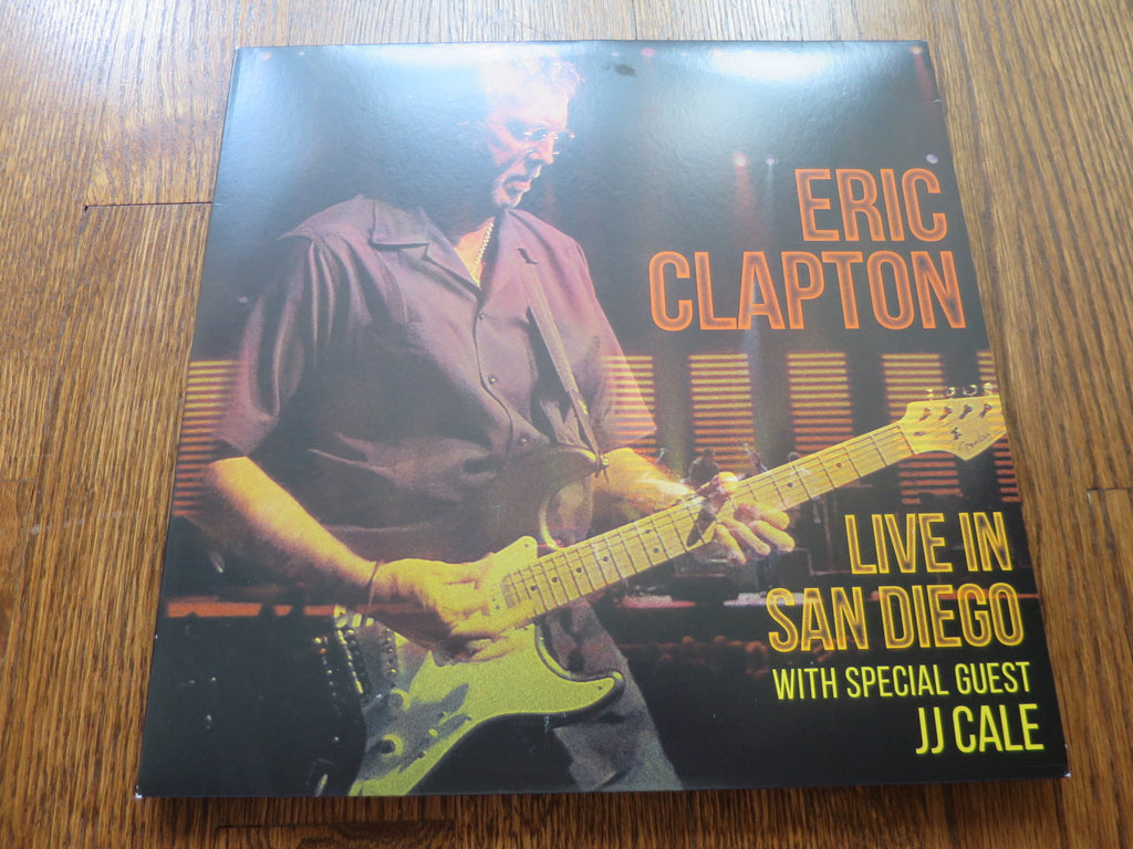 Eric Clapton - Live In San Diego with special guest JJ Cale - LP UK Vinyl Album Record Cover