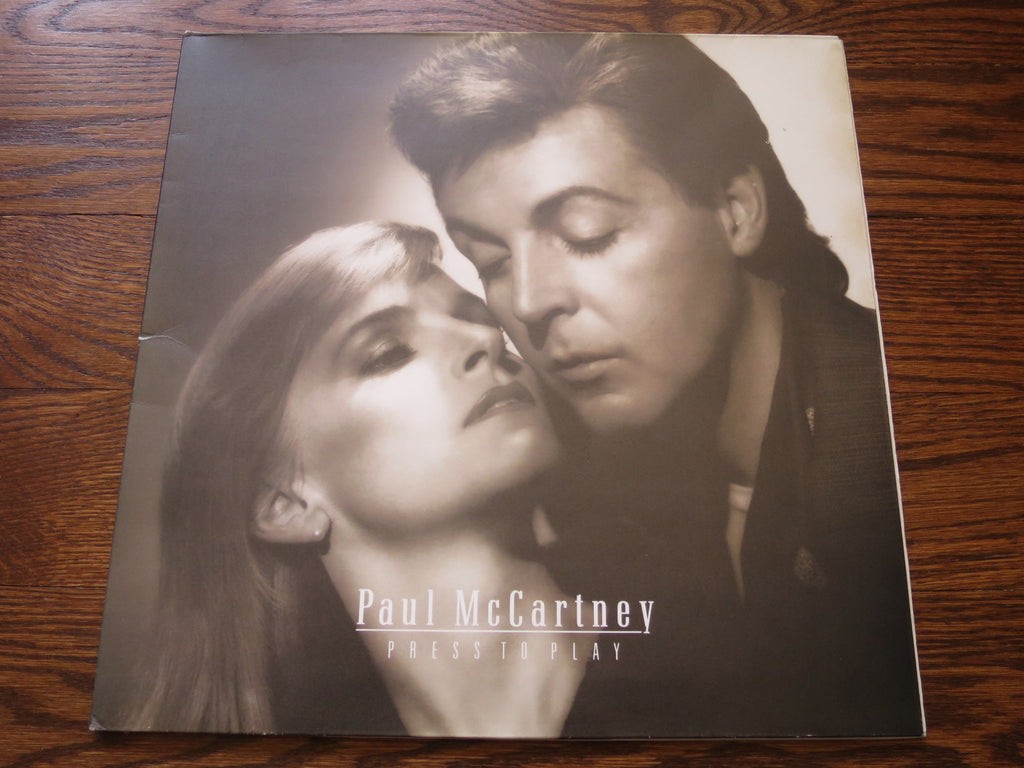 Paul McCartney - Press To Play - LP UK Vinyl Album Record Cover