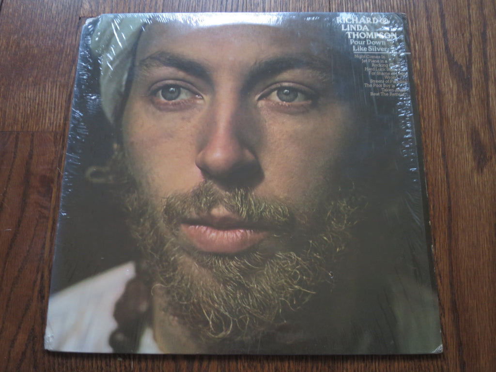Richard & Linda Thompson - Pour Down Like Silver - LP UK Vinyl Album Record Cover