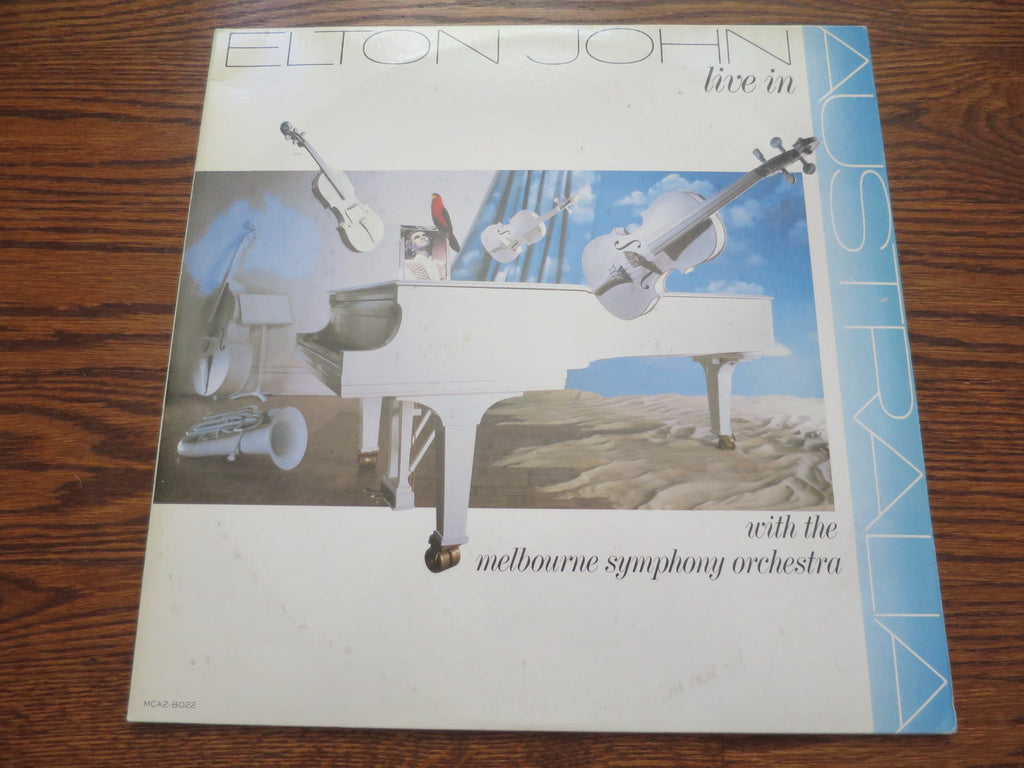Elton John - Live in Australia - LP UK Vinyl Album Record Cover