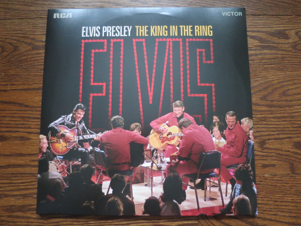 Elvis Presley - The King In The Ring - LP UK Vinyl Album Record Cover