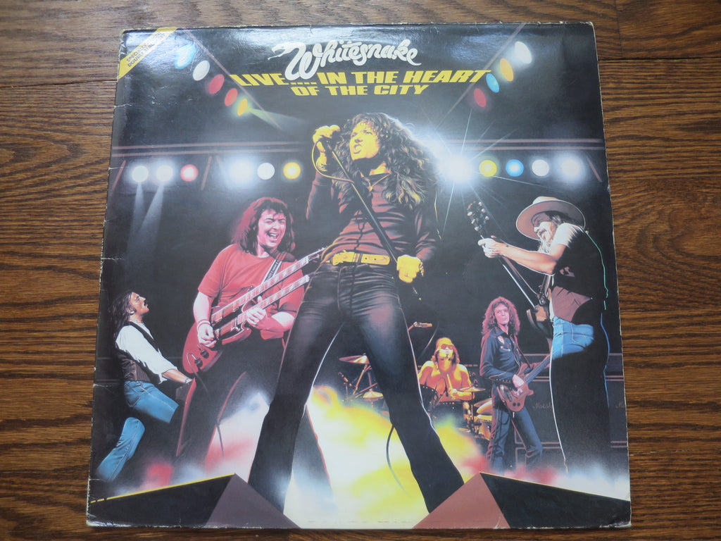 Whitesnake - Live.... In The Heart Of The City - LP UK Vinyl Album Record Cover