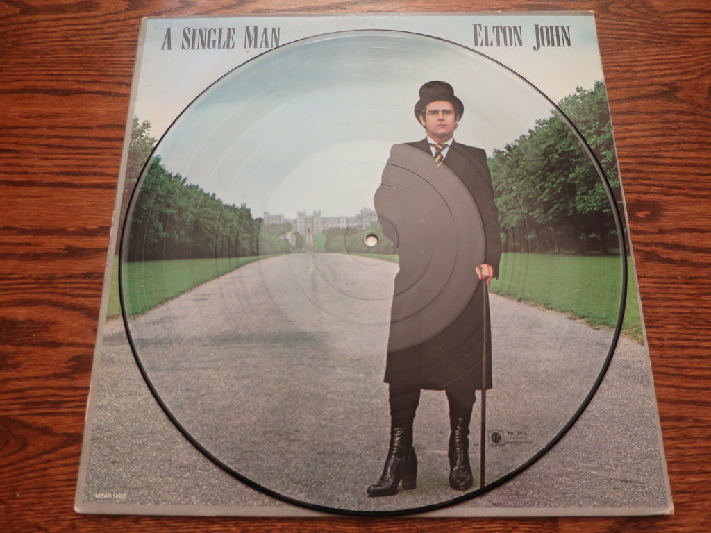 Elton John - A Single Man (picture disc) - LP UK Vinyl Album Record Cover