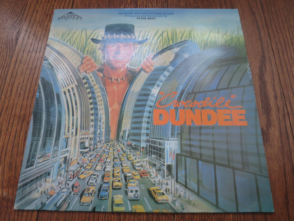 Crocodile Dundee - soundtrack - LP UK Vinyl Album Record Cover