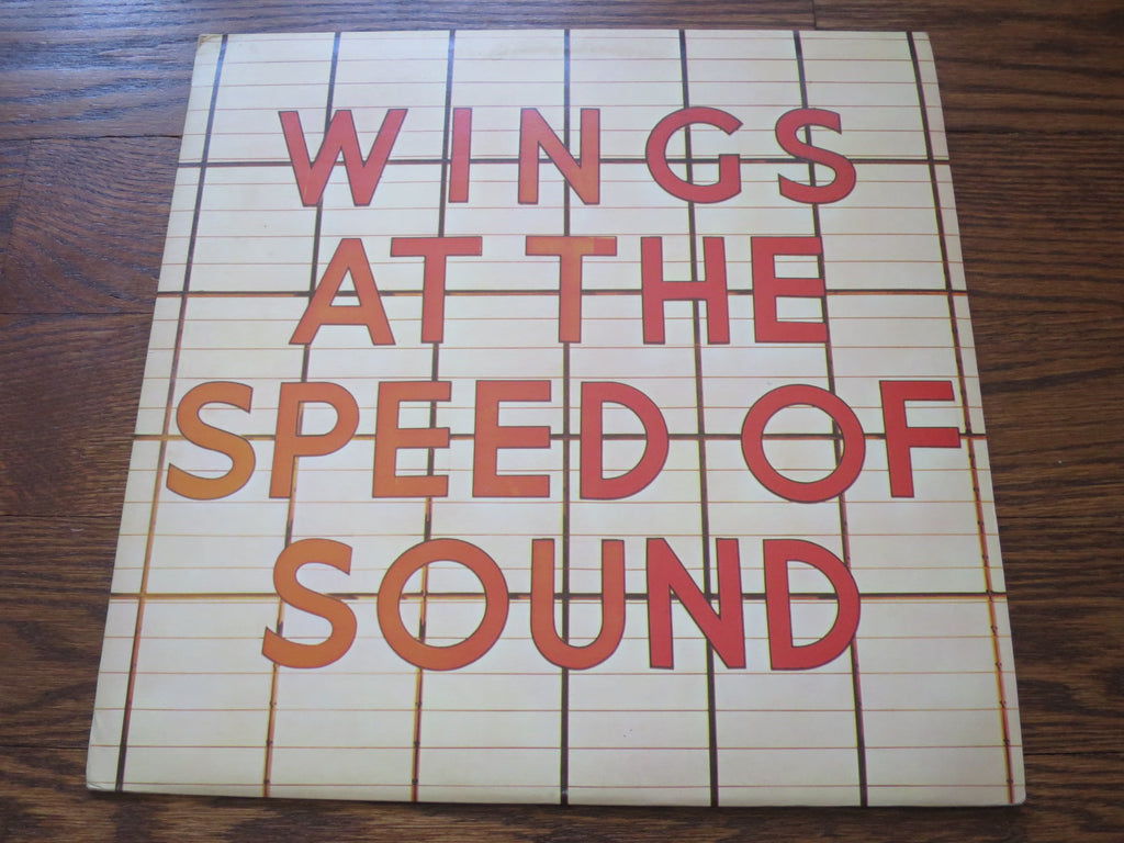 Wings - At The Speed Of Sound - LP UK Vinyl Album Record Cover