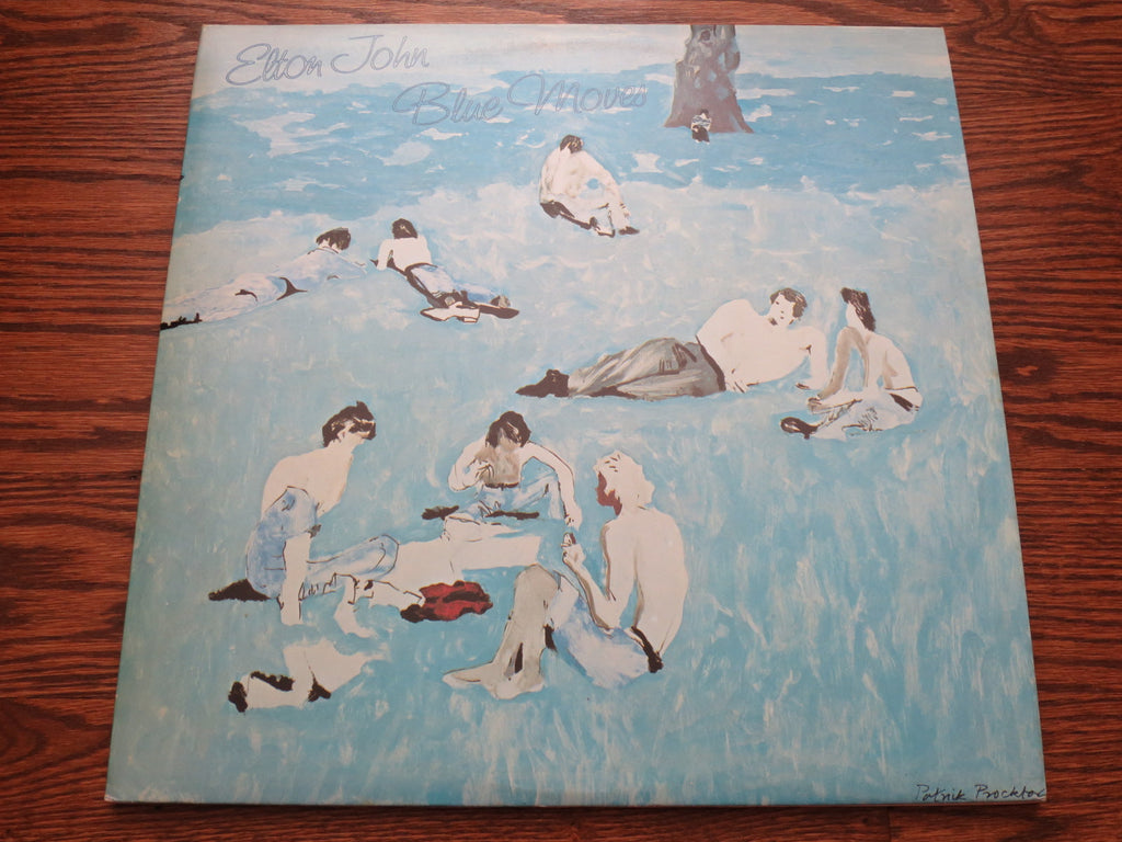 Elton John - Blue Moves 2two - LP UK Vinyl Album Record Cover