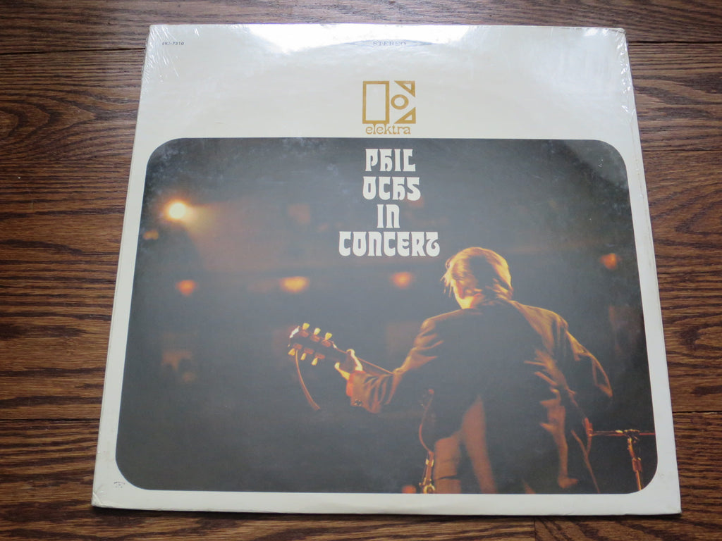 Phil Ochs - Phil Ochs In Concert - LP UK Vinyl Album Record Cover