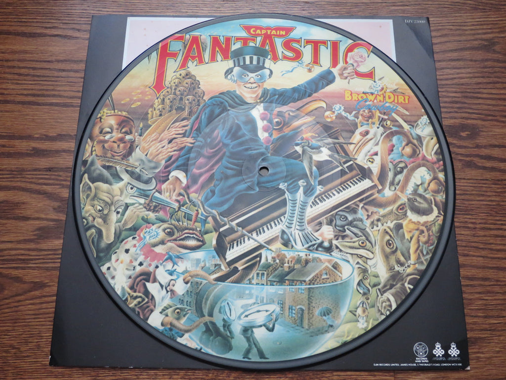 Elton John - Captain Fantastic (picture disc) - LP UK Vinyl Album Record Cover