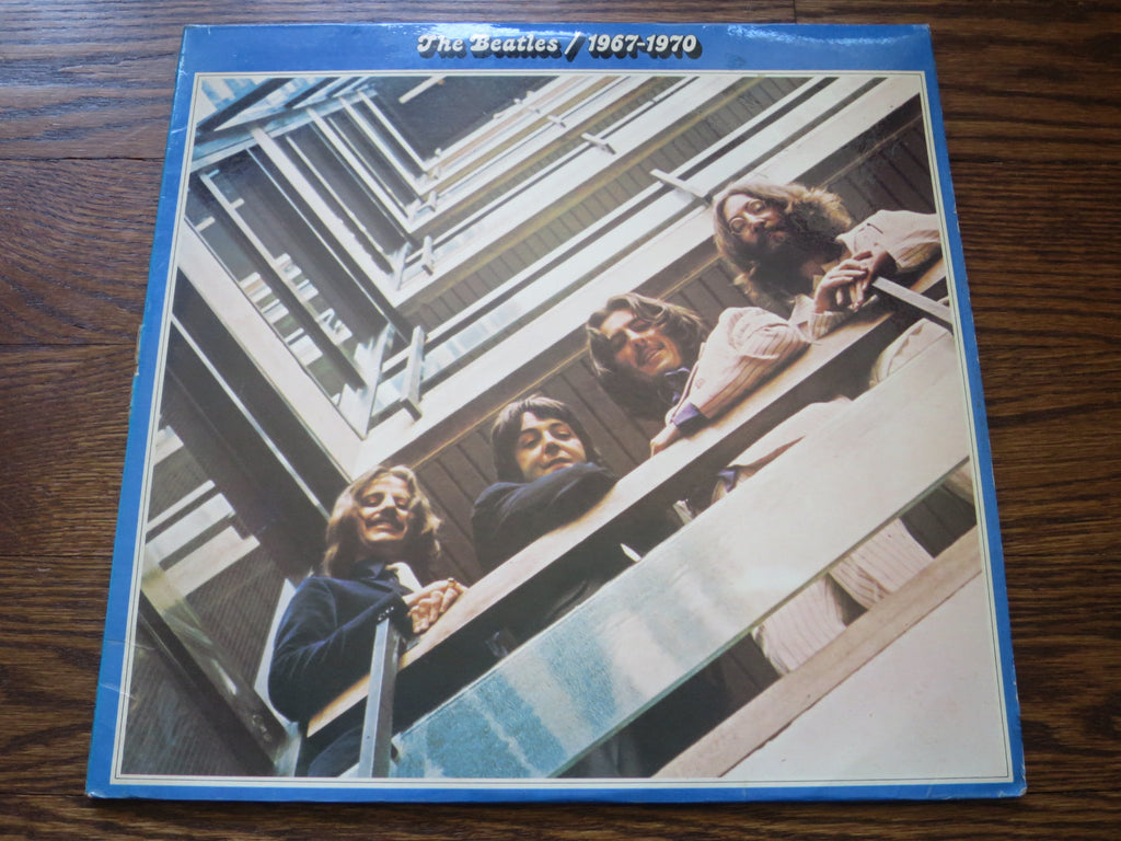The Beatles - The Blue Album 1967-1970 (blue vinyl) - LP UK Vinyl Album Record Cover