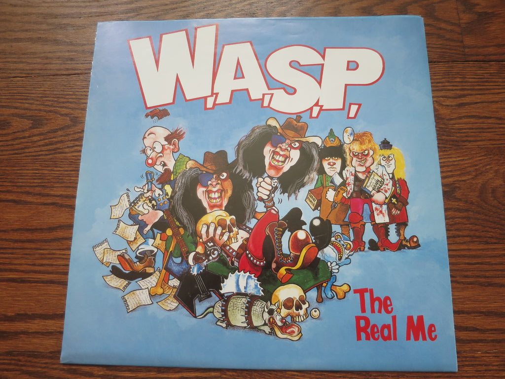 W.A.S.P. - The Real Me poster sleeve 12" - LP UK Vinyl Album Record Cover