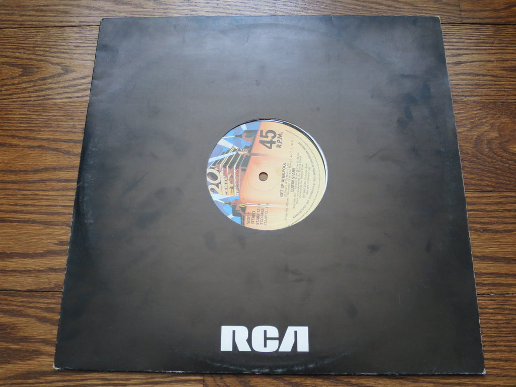 Edwin Starr - Get Up Whirlpool 12" - LP UK Vinyl Album Record Cover