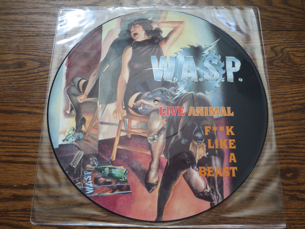 W.A.S.P. - Live Animal (12" picture disc) - LP UK Vinyl Album Record Cover