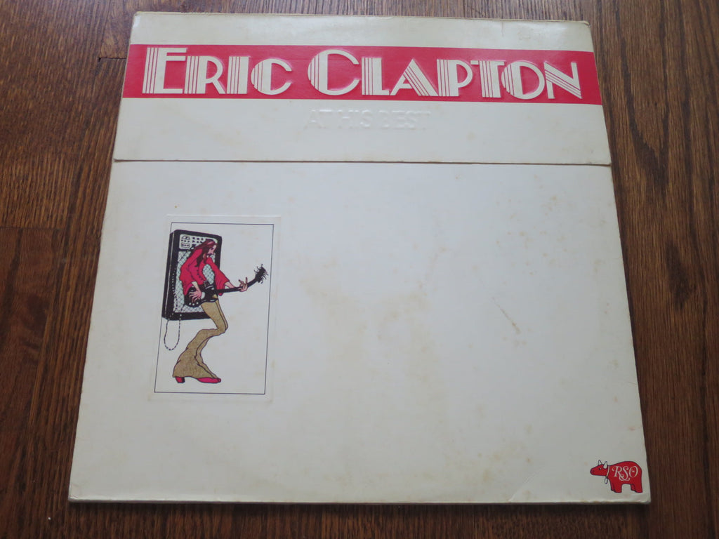 Eric Clapton - At His Best - LP UK Vinyl Album Record Cover