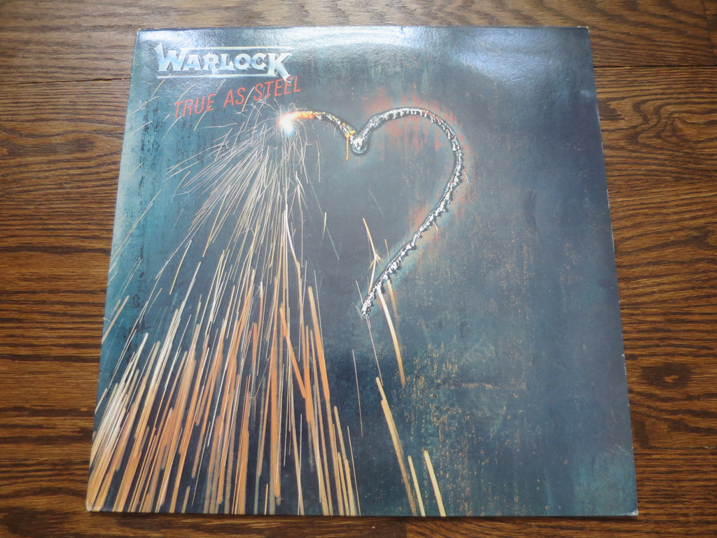 Warlock - True As Steel - LP UK Vinyl Album Record Cover