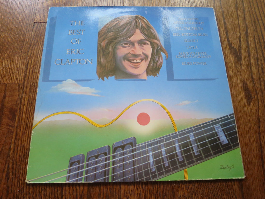 Eric Clapton - The Best Of Eric Clapton - LP UK Vinyl Album Record Cover