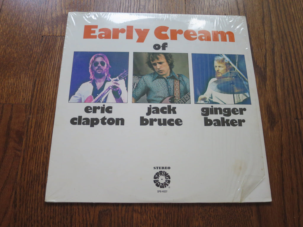 Eric Clapton, Jack Bruce & Ginger Baker - The Early Cream of… - LP UK Vinyl Album Record Cover