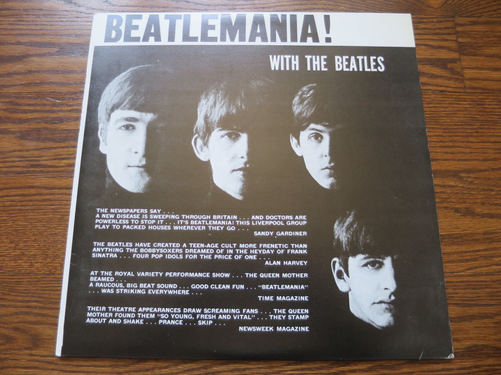 The Beatles - Beatlemania! With The Beatles - LP UK Vinyl Album Record Cover