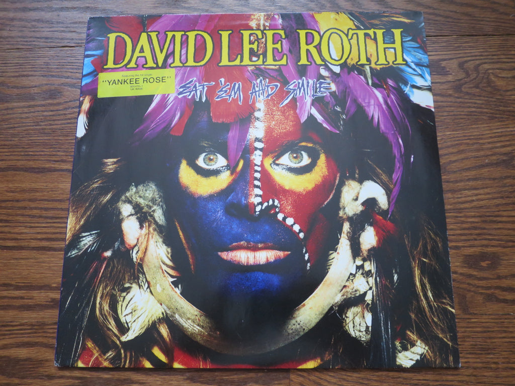 David Lee Roth - Eat 'Em And Smile - LP UK Vinyl Album Record Cover