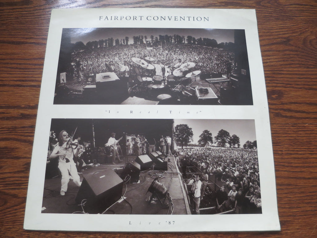 Fairport Convention - In Real Time - LP UK Vinyl Album Record Cover