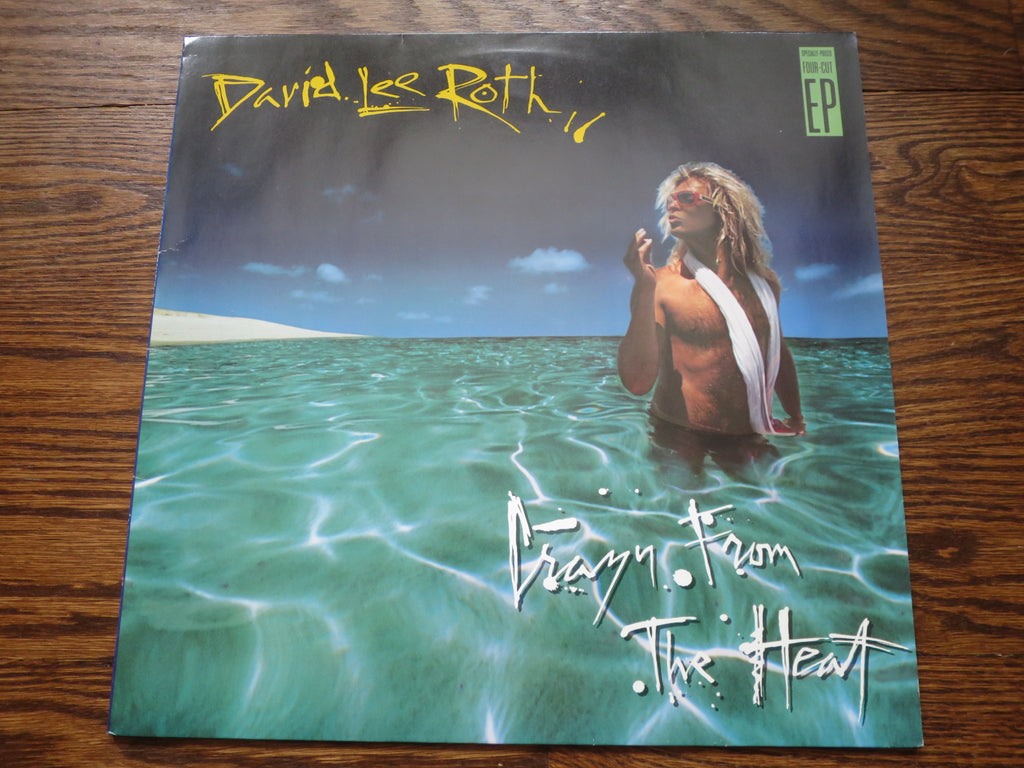 David Lee Roth - Crazy From The Heat - LP UK Vinyl Album Record Cover