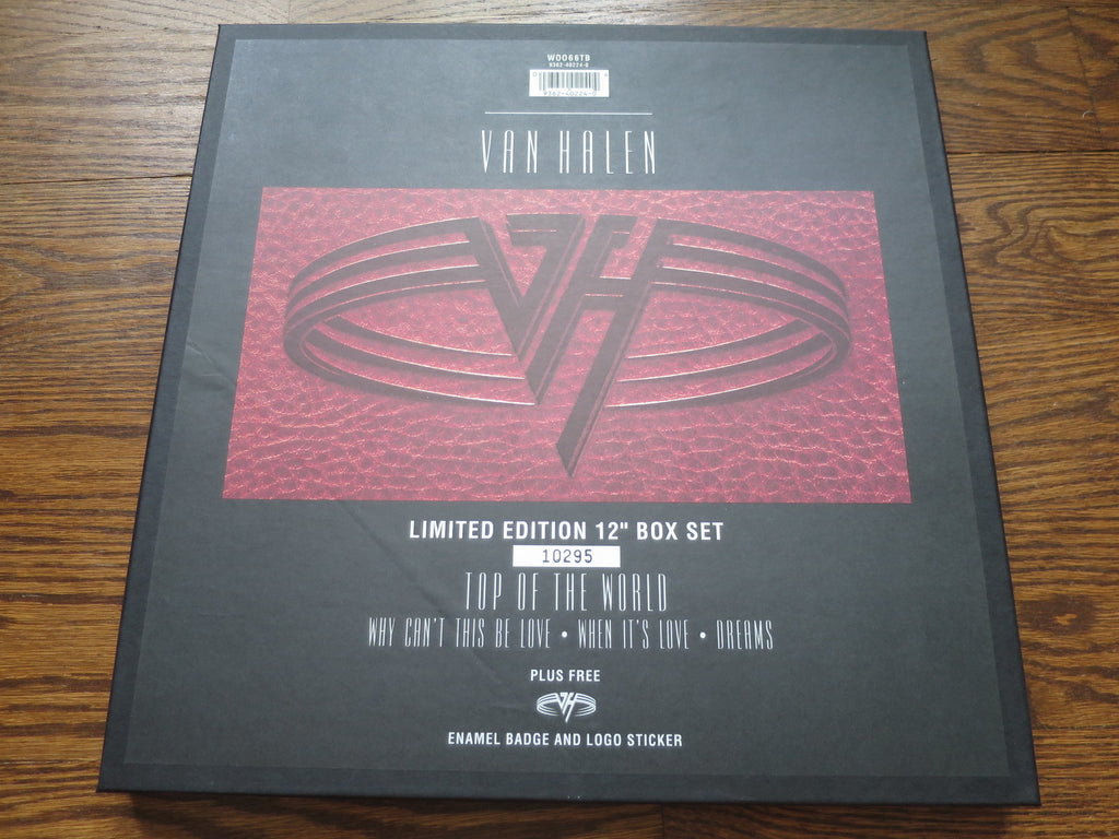 Van Halen - Three UK 12" singles - LP UK Vinyl Album Record Cover