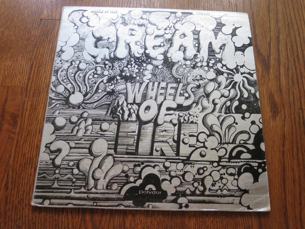 Cream - Wheels Of Fire - LP UK Vinyl Album Record Cover