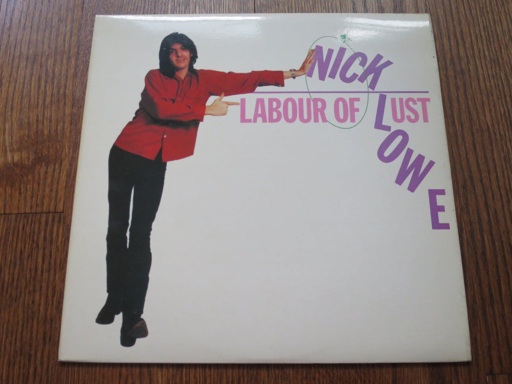 Nick Lowe - Labour Of Lust - LP UK Vinyl Album Record Cover