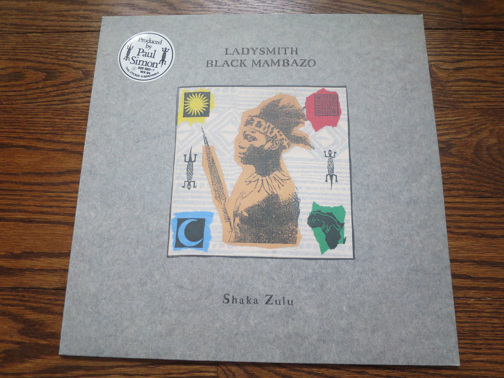 Ladysmith Blasck Mambazo - Shaka Zulu - LP UK Vinyl Album Record Cover