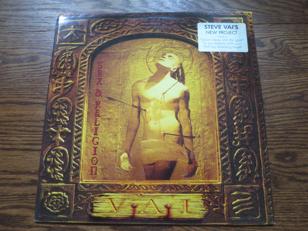 Steve Vai - Sex & Religion - LP UK Vinyl Album Record Cover
