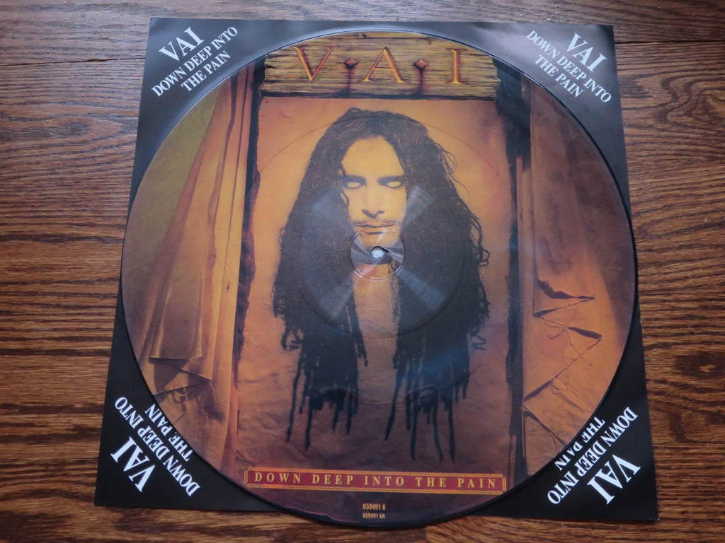 Vai - Down Deep Into The Pain (12" picture disc) - LP UK Vinyl Album Record Cover