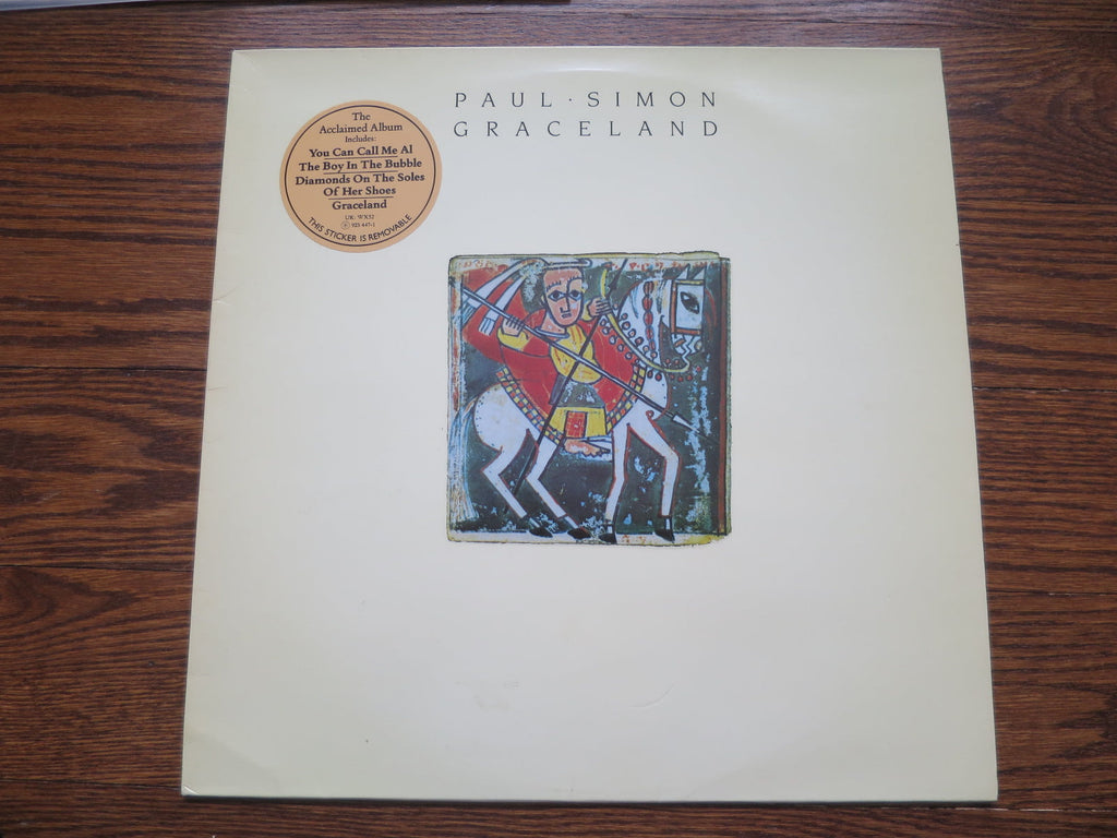 Paul Simon - Graceland 3three - LP UK Vinyl Album Record Cover