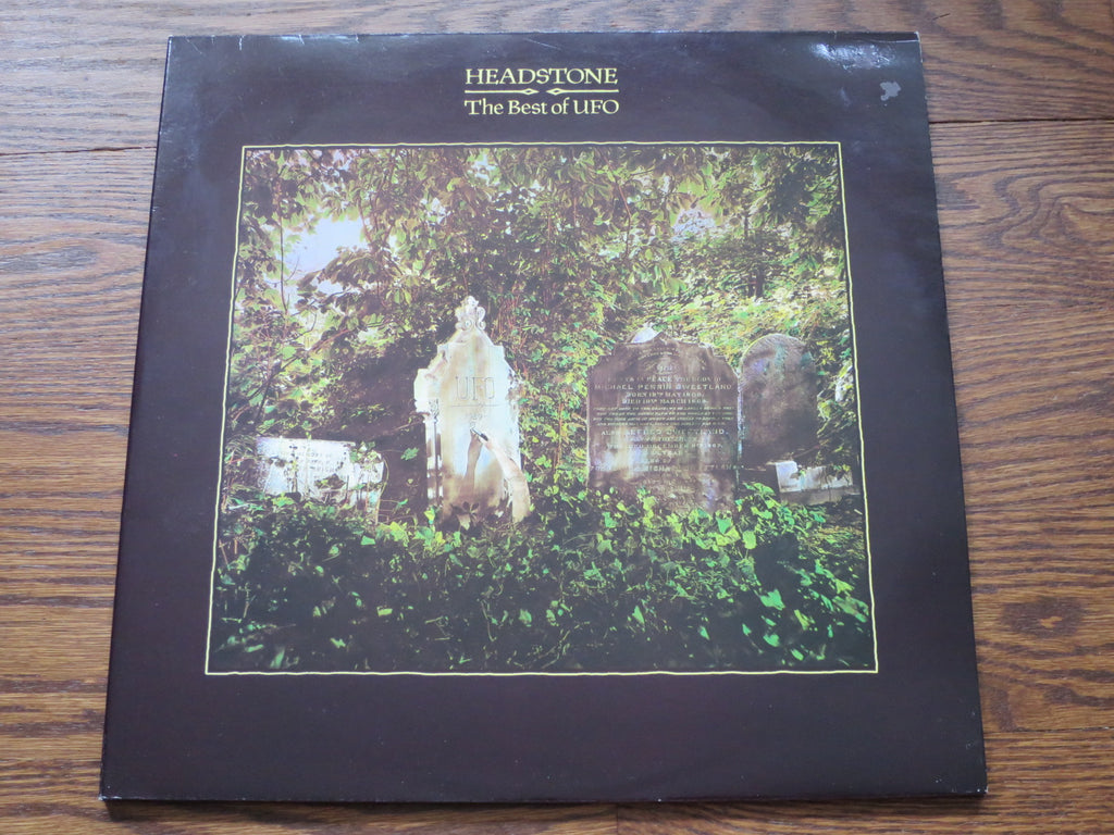 UFO - Headstone - The Best Of UFO - LP UK Vinyl Album Record Cover