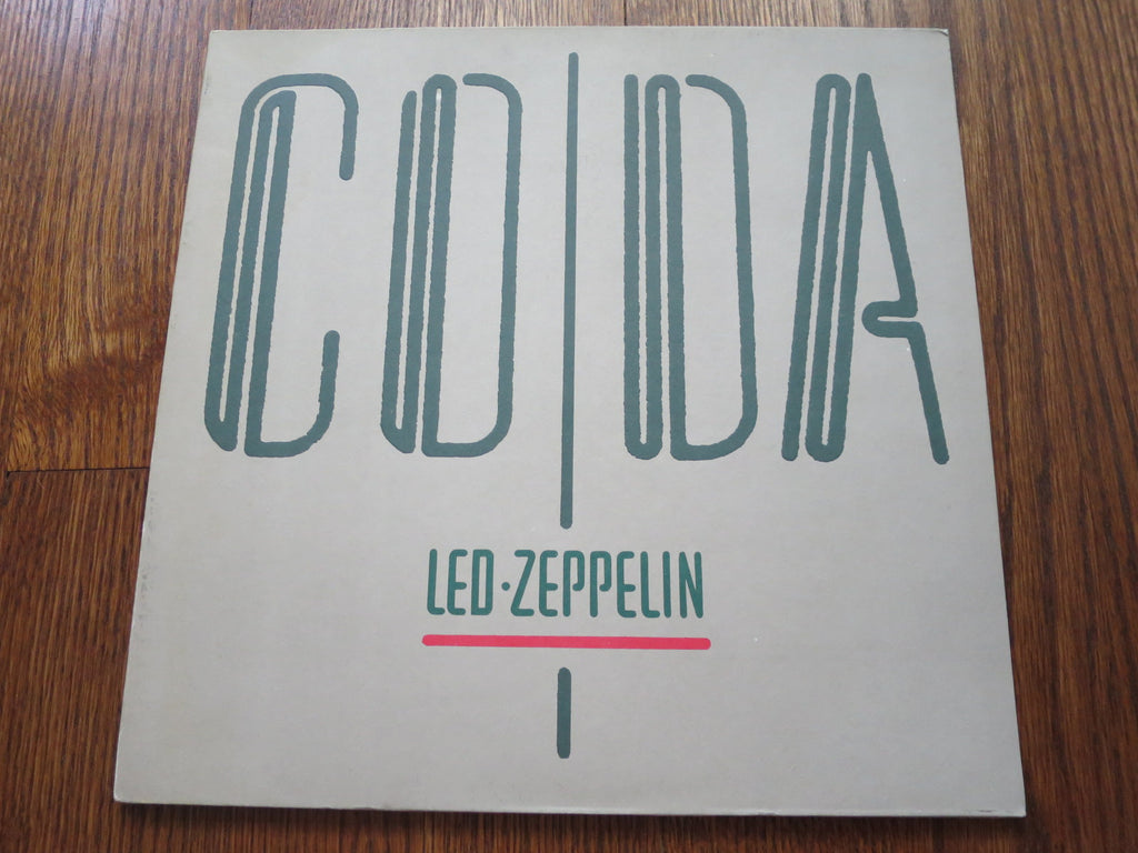 Led Zeppelin - Coda - LP UK Vinyl Album Record Cover